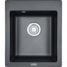 Кухонная мойка GRANULA GR-4201 шварц (черный металлик) 4201 SHBAPC