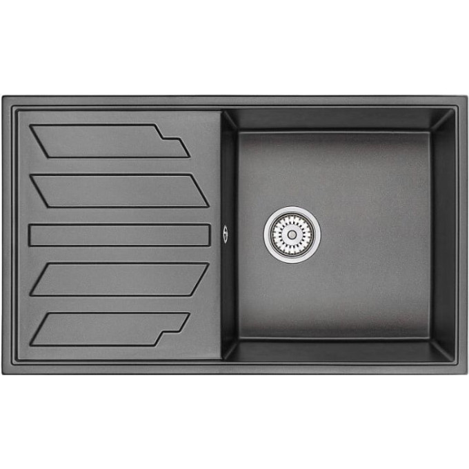 Кухонная мойка GRANULA GR-8601 черный 8601 CHEPHYII