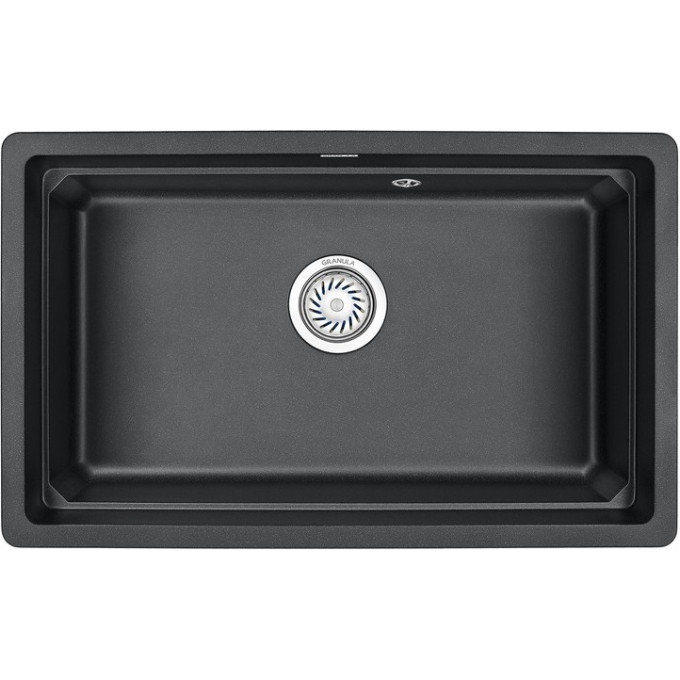 Кухонная мойка GRANULA KS-7303U, черный 7303iU CHEPHYII
